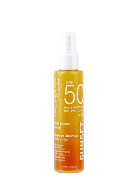 InoDerma Aloha Vaĩ Tahiti MonoÏ  Pailletée Gold Spray