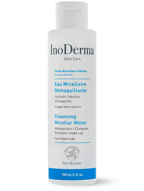 inoderma eau micellaire demaquillante skin booster