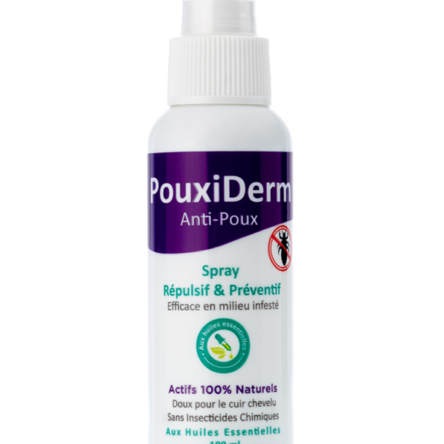 pouxiderm spray anti poux